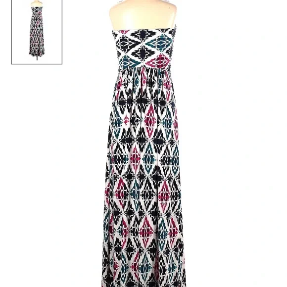 Strapless maxi dress - Picture 3 of 3